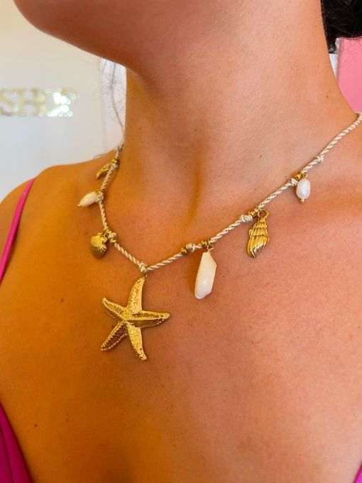 Collier Étoile cœur